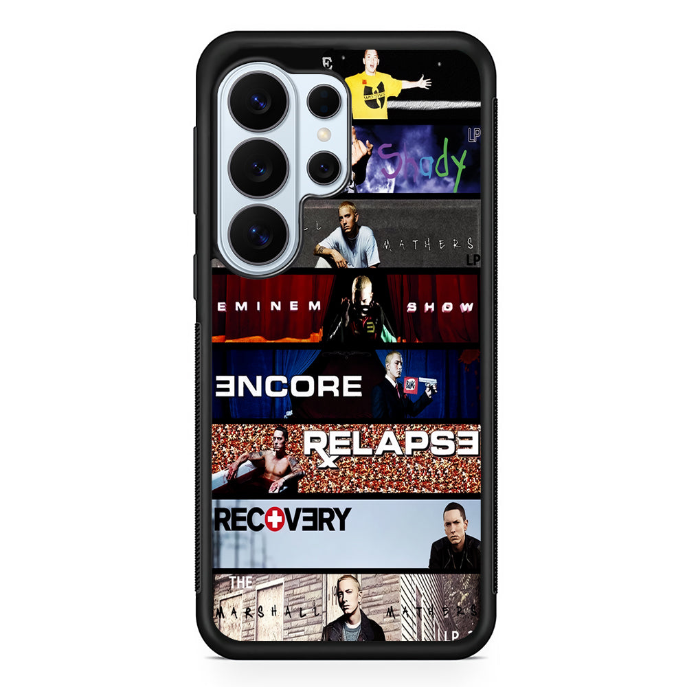The Eminem Show Tracklist Poster Samsung Galaxy S26 Ultra Case | Protective Phone Cover