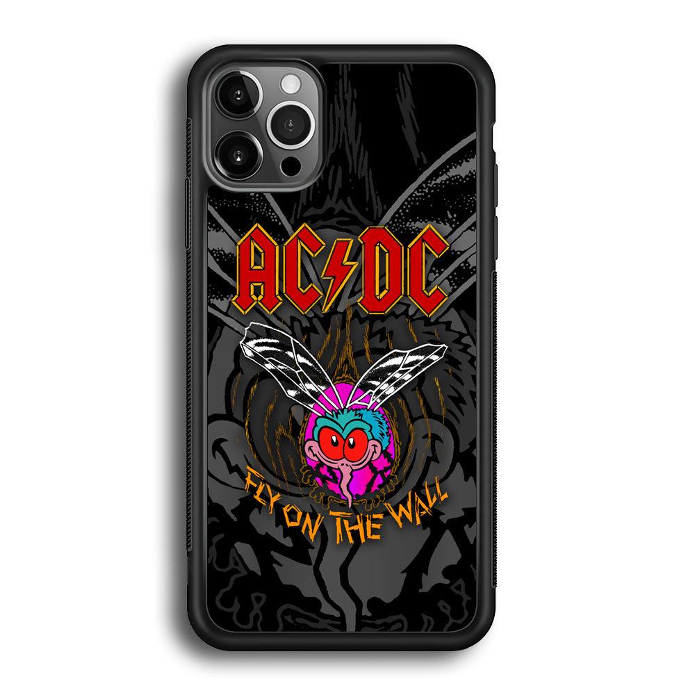ACDC Fly on The Wall iPhone 12 Pro Case-3D Case-Oxvistore