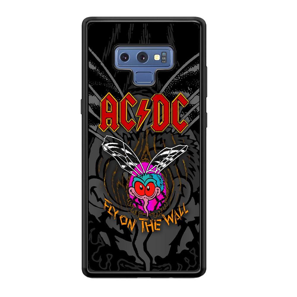 ACDC Fly on The Wall Samsung Galaxy Note 9 Case-3D Case-Oxvistore