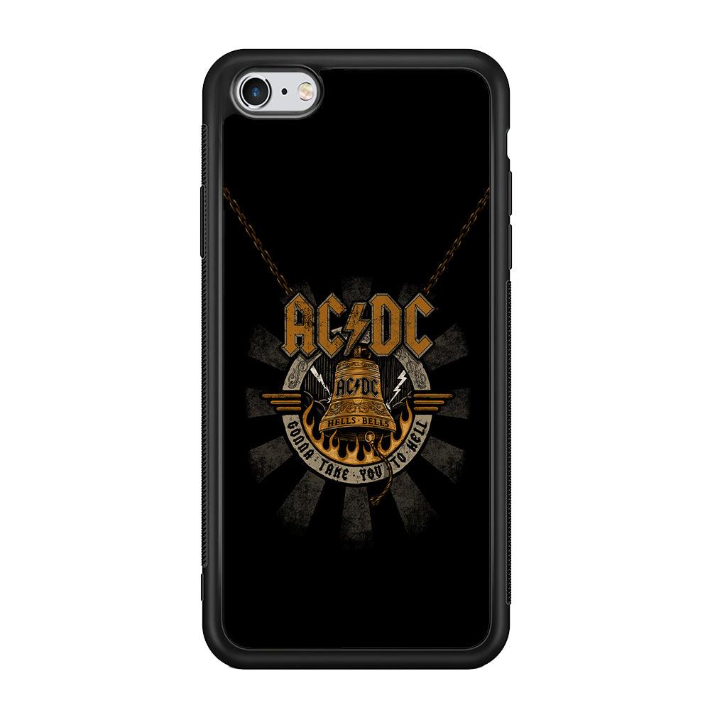 ACDC Gonna Take You iPhone 6 Plus | 6s Plus Case-Rubber Black (2D Case)-Oxvistore