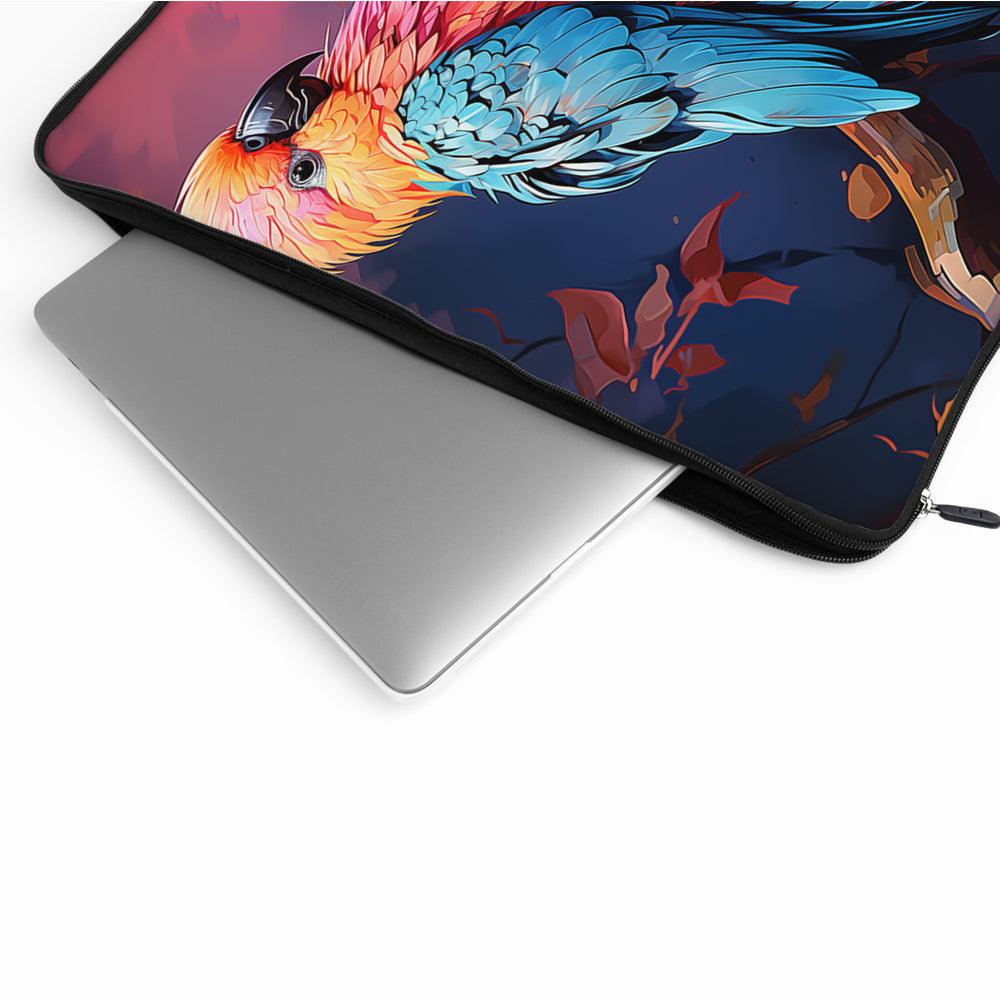 A Colorful Parrot Bird Laptop Sleeve Protective Cover-Oxvistore