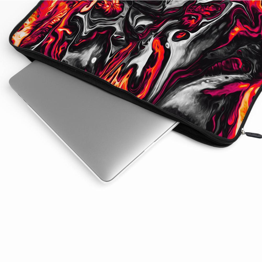 Abstract Painting Red Mix Laptop Sleeve Protective Cover-Oxvistore