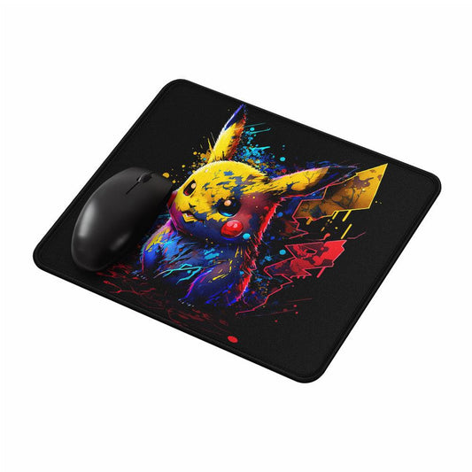 Abstract Pikachu Watercolor Mouse Pads-Oxvistore