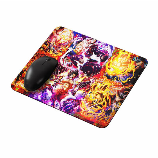 Ace Sabo Luffy One Piece Mouse Pads-Oxvistore