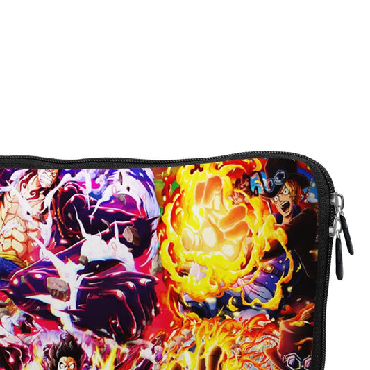 Ace Sabo Luffy One Piece Laptop Sleeve Protective Cover-Oxvistore