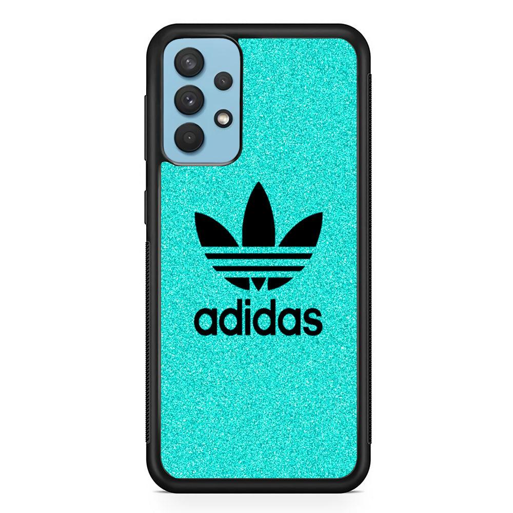 Adidas Blue Ocean Samsung Galaxy A32 Case-Rubber Black (2D Case)-Oxvistore