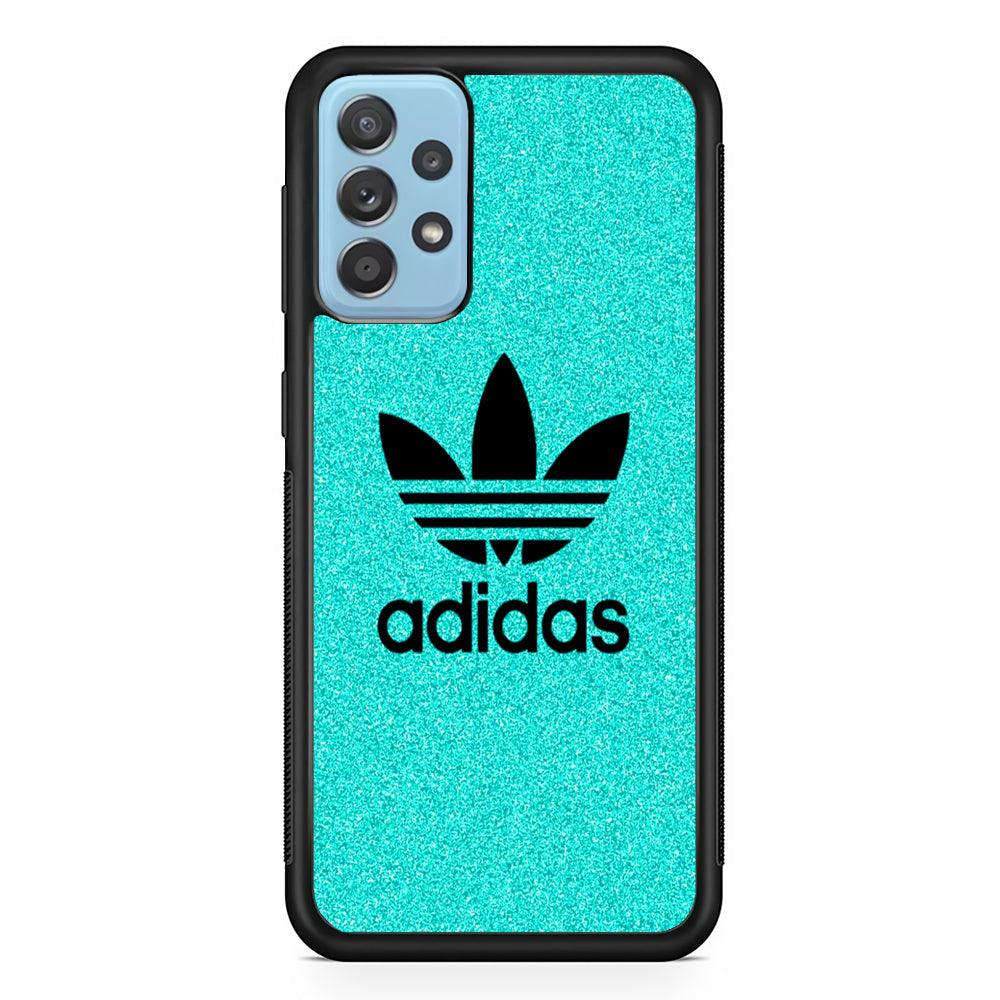 Adidas Blue Ocean Samsung Galaxy A52 Case-Rubber Black (2D Case)-Oxvistore