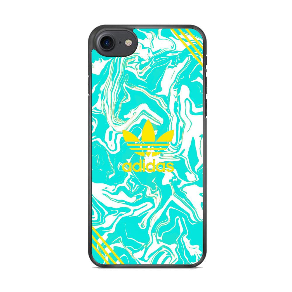 Adidas Elements iPhone 8 Case-Rubber Black (2D Case)-Oxvistore