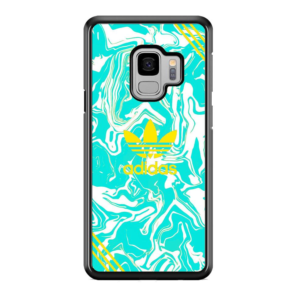 Adidas Elements Samsung Galaxy S9 Case-Rubber Black (2D Case)-Oxvistore