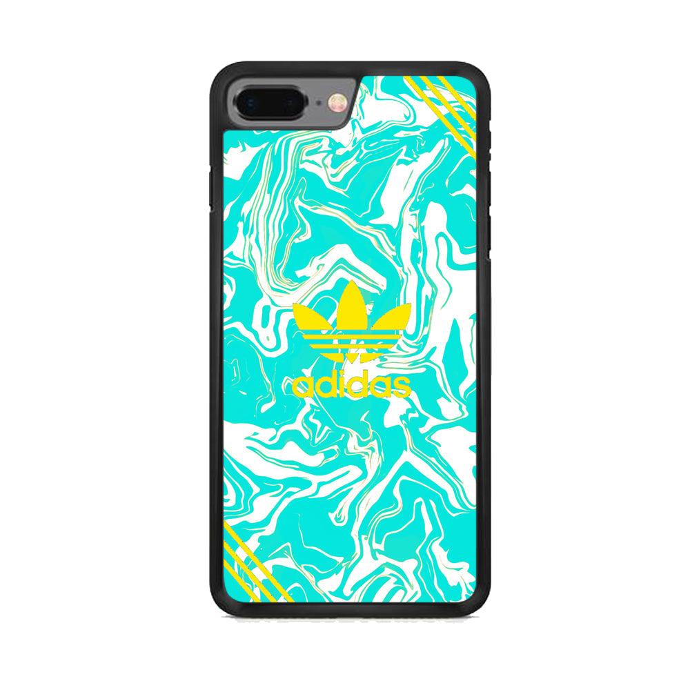 Adidas Elements iPhone 7 Plus Case-Rubber Black (2D Case)-Oxvistore