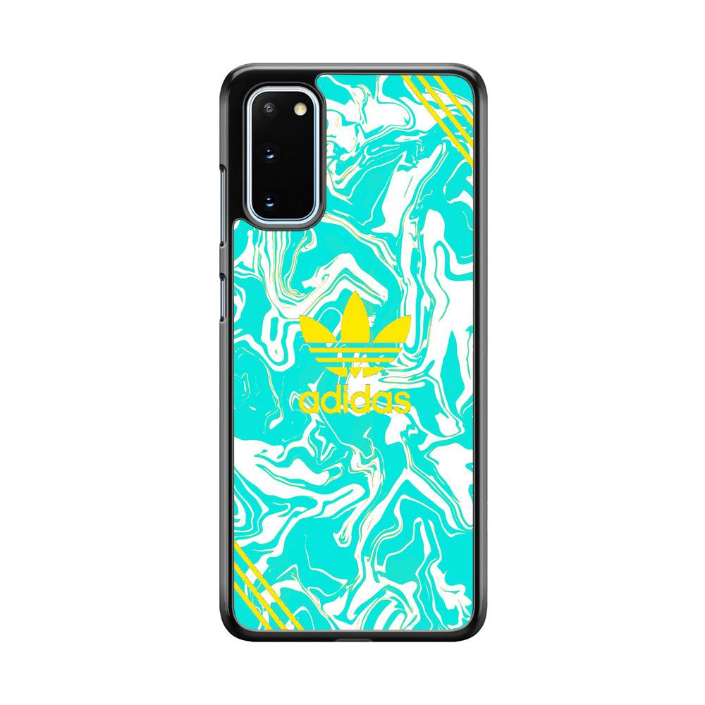 Adidas Elements Samsung Galaxy S20 Case-Rubber Black (2D Case)-Oxvistore