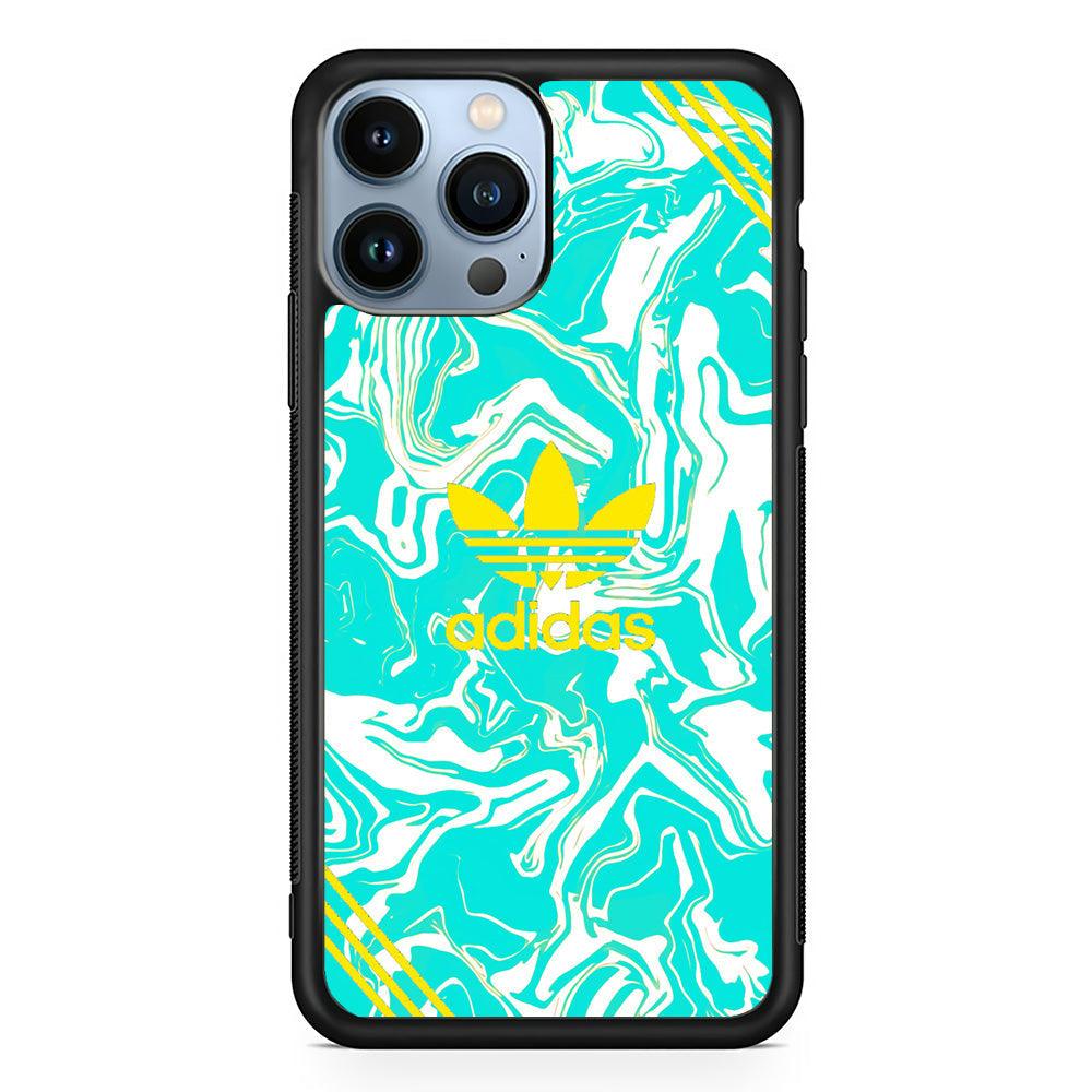 Adidas Elements iPhone 14 Pro Case-Rubber Black (2D Case)-Oxvistore