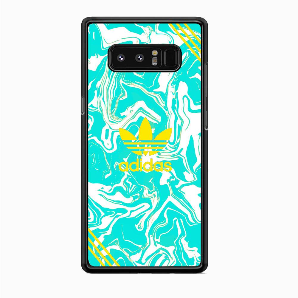 Adidas Elements Samsung Galaxy Note 8 Case-Rubber Black (2D Case)-Oxvistore