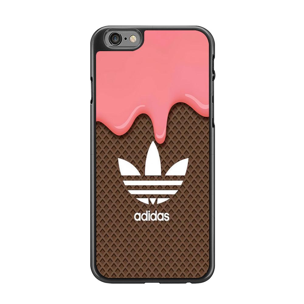 Adidas Ice Cream iPhone 6 | 6s Case-Rubber Black (2D Case)-Oxvistore
