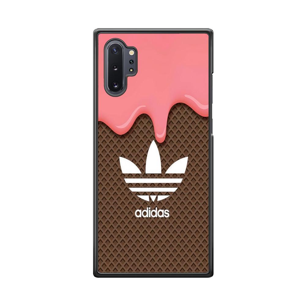 Adidas Ice Cream Samsung Galaxy Note 10 Plus Case-Rubber Black (2D Case)-Oxvistore