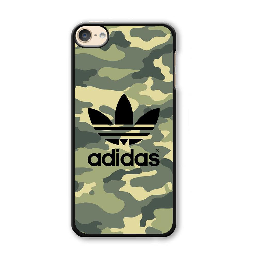 Adidas Ink Logo iPod Touch 6 Case-Plastic Black (2D Case)-Oxvistore