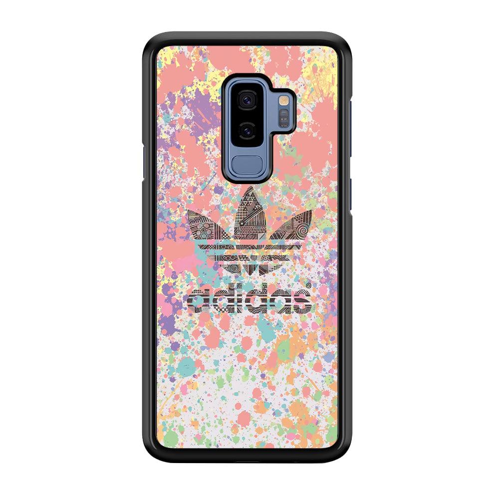 Adidas Insignia of Diversity Samsung Galaxy S9 Plus Case-Rubber Black (2D Case)-Oxvistore