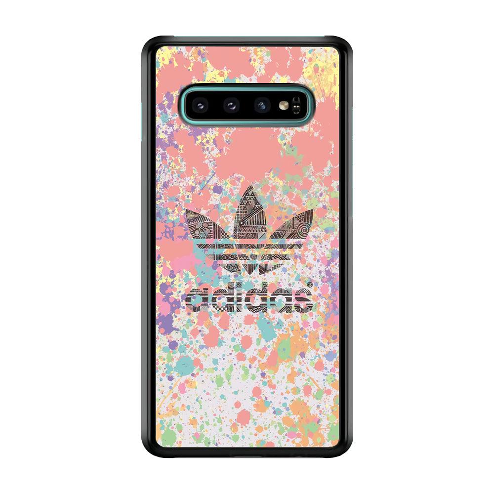 Adidas Insignia of Diversity Samsung Galaxy S10 Plus Case-Rubber Black (2D Case)-Oxvistore