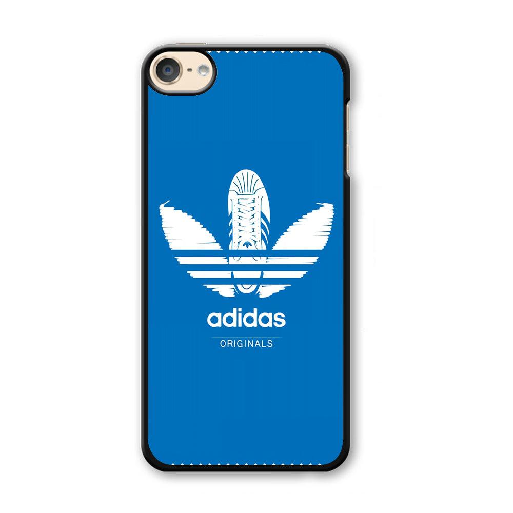 Adidas Logo Originals iPod Touch 6 Case-Plastic Black (2D Case)-Oxvistore