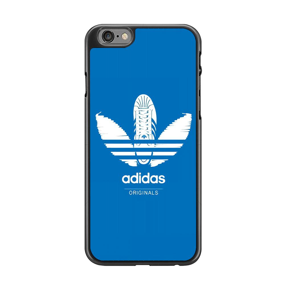 Adidas Logo Originals iPhone 6 | 6s Case-Rubber Black (2D Case)-Oxvistore