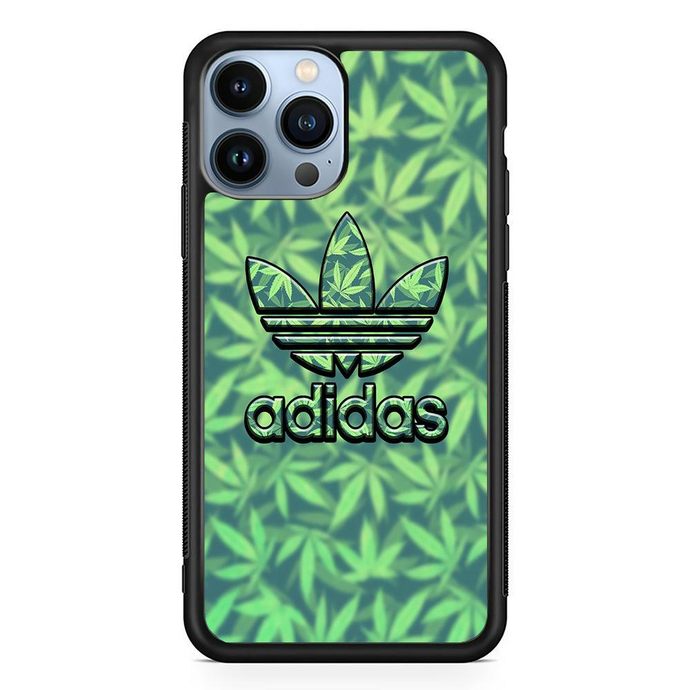 Adidas Mariju iPhone 15 Pro Case-Rubber Black (2D Case)-Oxvistore