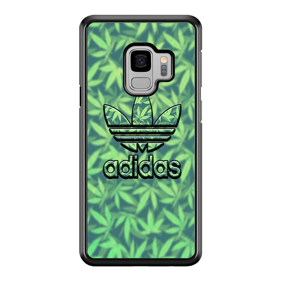 Adidas Mariju Samsung Galaxy S9 Case-Rubber Black (2D Case)-Oxvistore