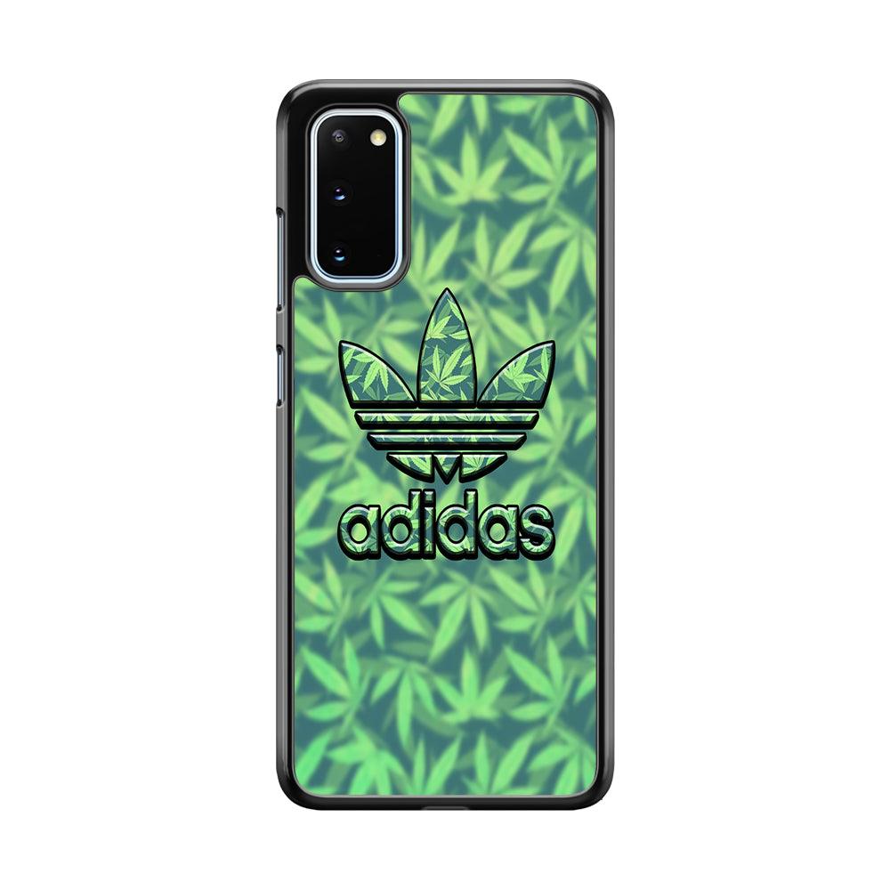 Adidas Mariju Samsung Galaxy S20 Case-Rubber Black (2D Case)-Oxvistore