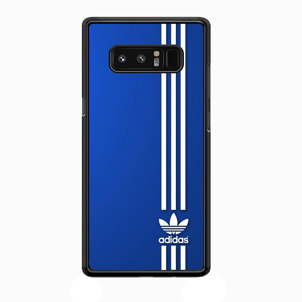 Adidas Milk Line Samsung Galaxy Note 8 Case-Rubber Black (2D Case)-Oxvistore