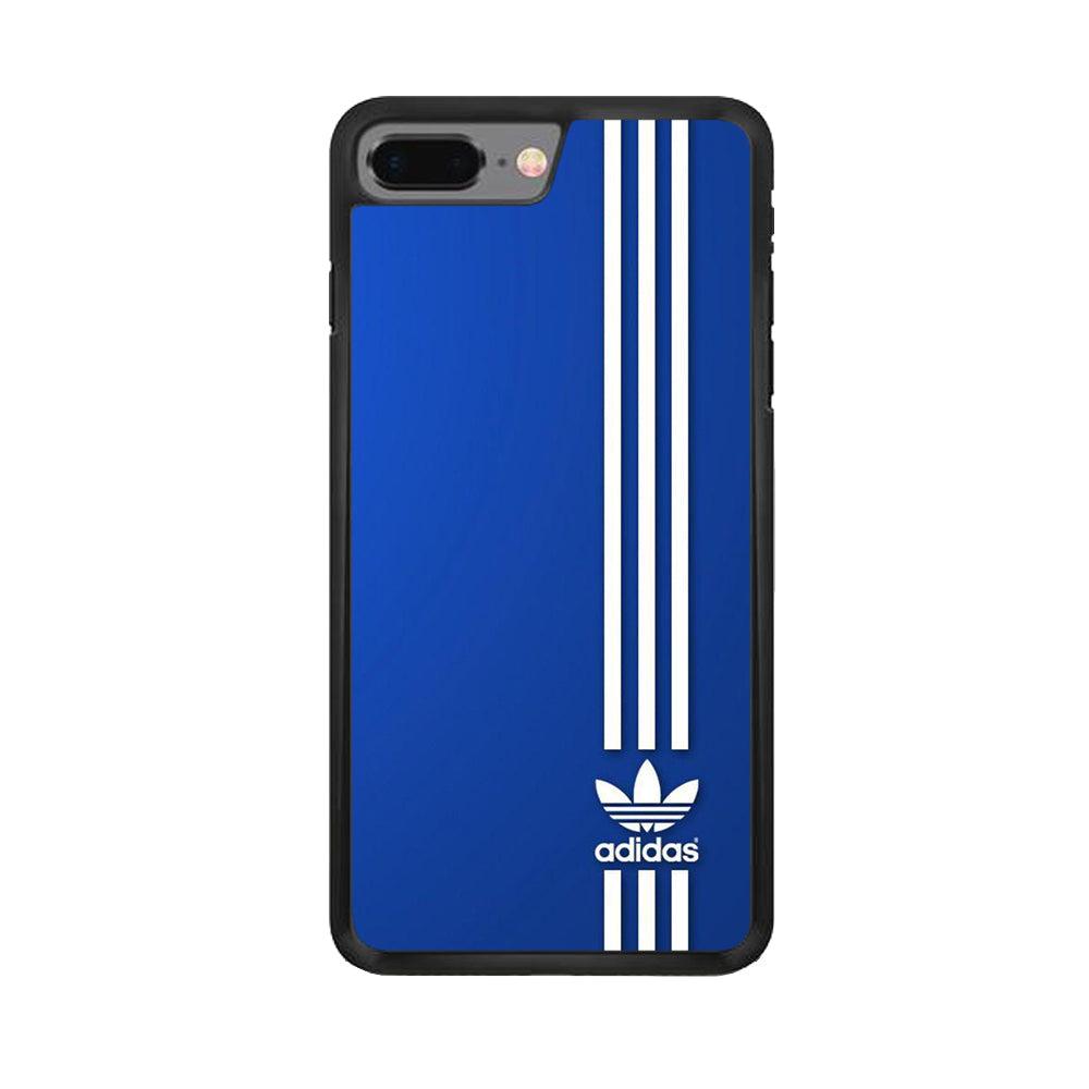 Adidas Milk Line iPhone 7 Plus Case-Rubber Black (2D Case)-Oxvistore