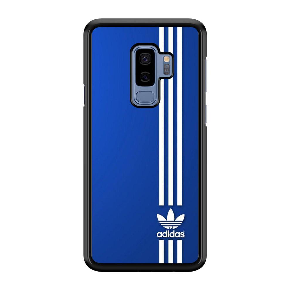 Adidas Milk Line Samsung Galaxy S9 Plus Case-Rubber Black (2D Case)-Oxvistore