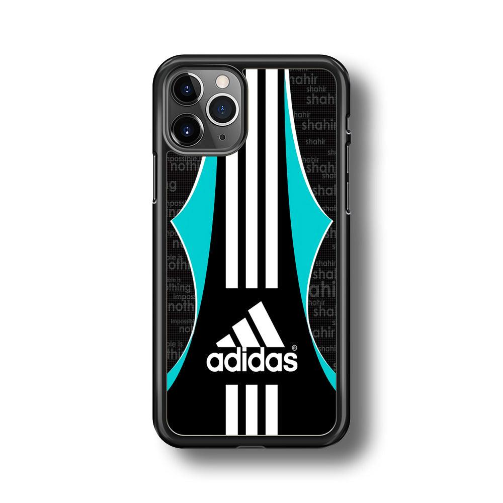 Adidas Not Imp iPhone 11 Pro Case-Rubber Black (2D Case)-Oxvistore