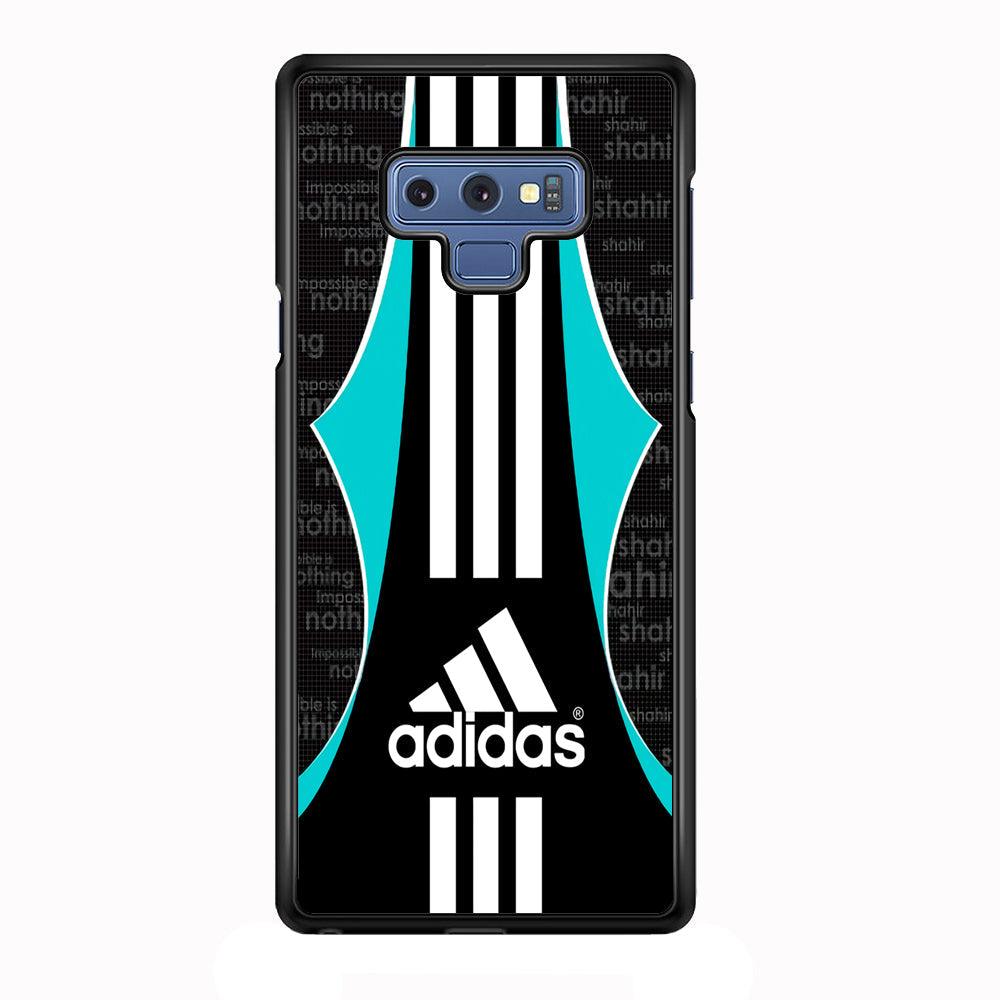Adidas Not Imp Samsung Galaxy Note 9 Case-Rubber Black (2D Case)-Oxvistore