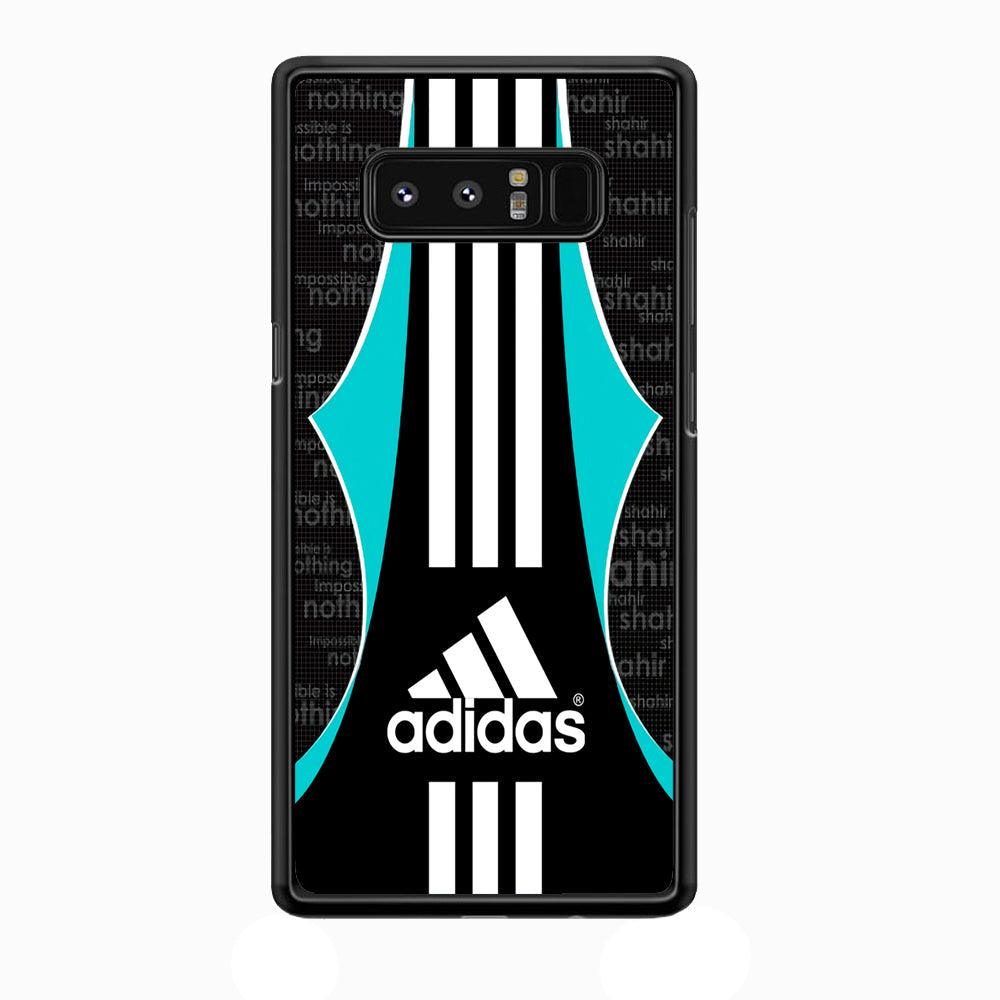 Adidas Not Imp Samsung Galaxy Note 8 Case-Rubber Black (2D Case)-Oxvistore