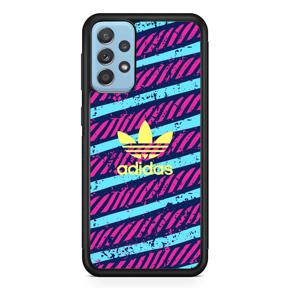 Adidas Ocean Taste Samsung Galaxy A52 Case-Rubber Black (2D Case)-Oxvistore