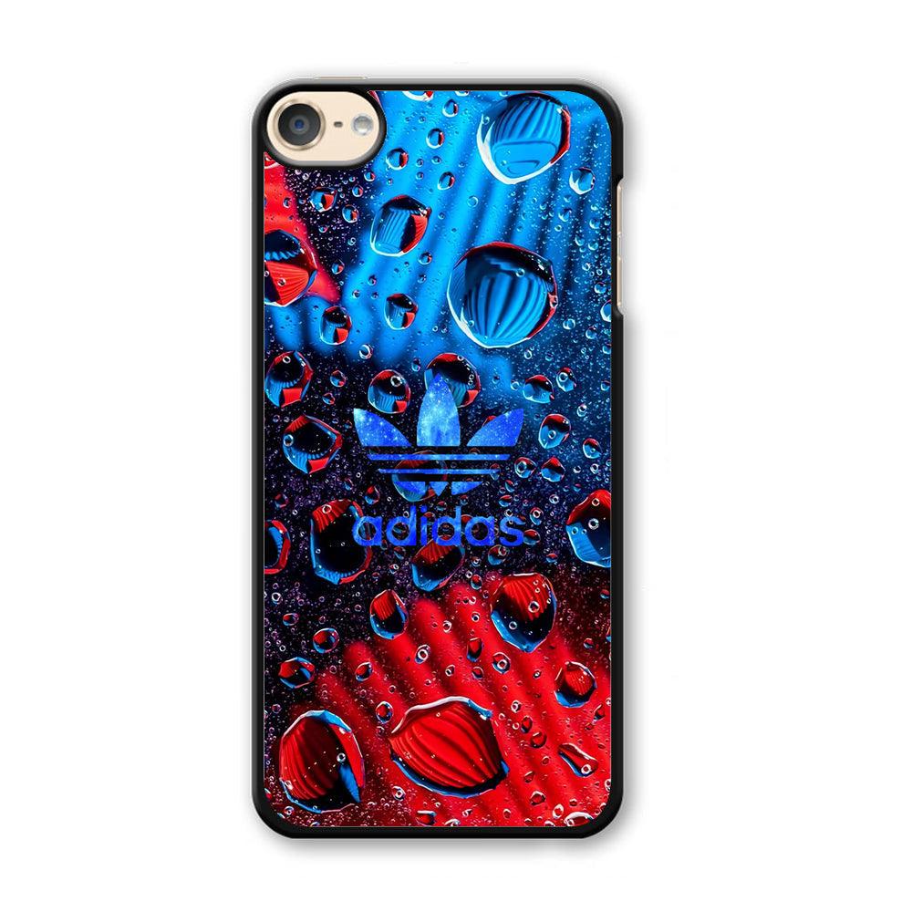 Adidas Red Haze iPod Touch 6 Case-Plastic Black (2D Case)-Oxvistore