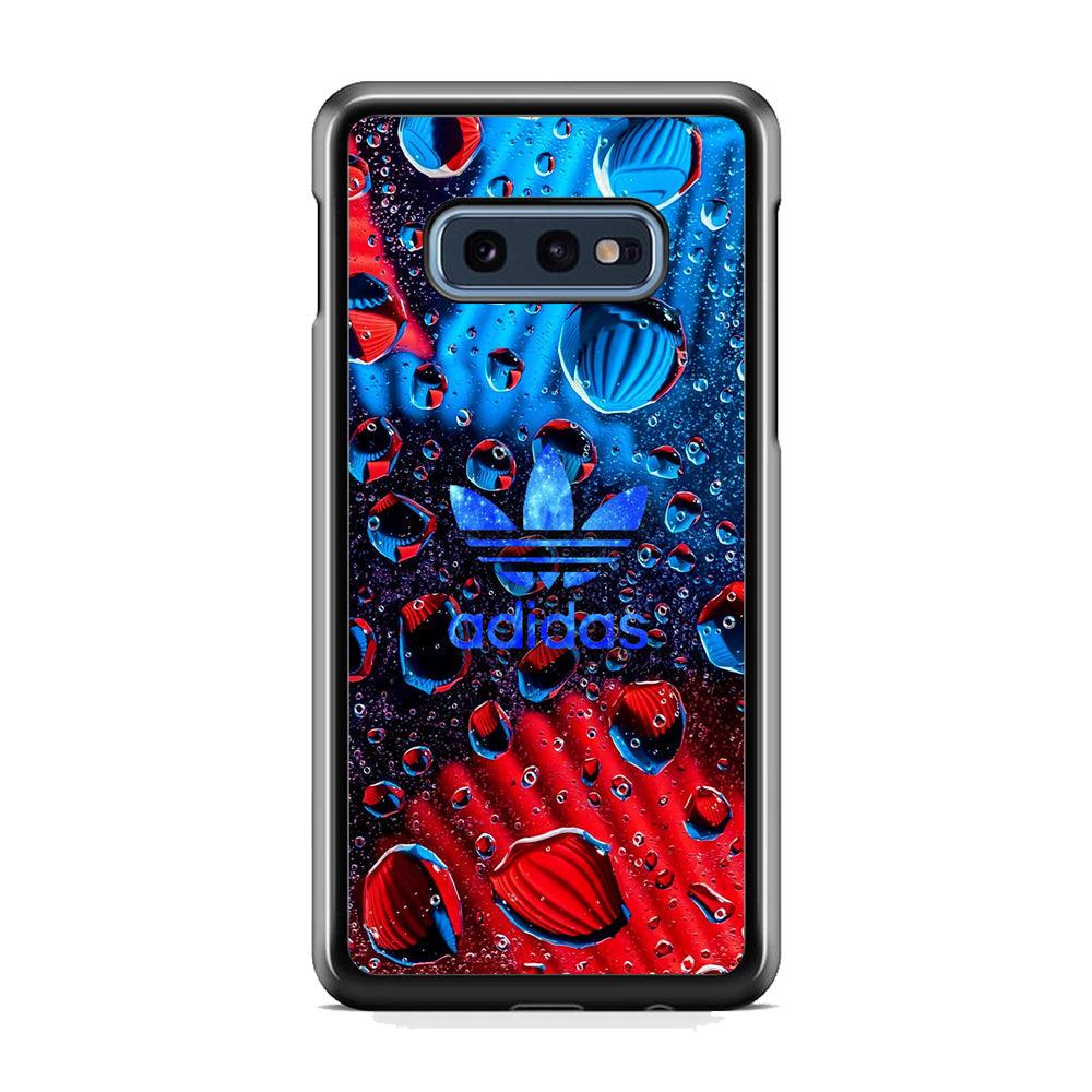 Adidas Red Haze Samsung Galaxy S10E Case-Rubber Black (2D Case)-Oxvistore