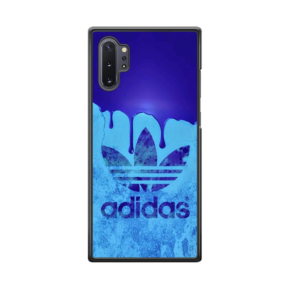 Adidas Slime Samsung Galaxy Note 10 Plus Case-Rubber Black (2D Case)-Oxvistore