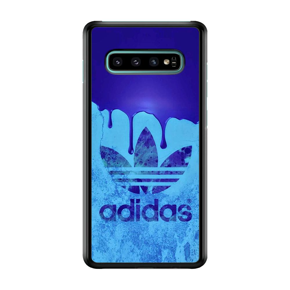 Adidas Slime Samsung Galaxy S10 Plus Case-Rubber Black (2D Case)-Oxvistore