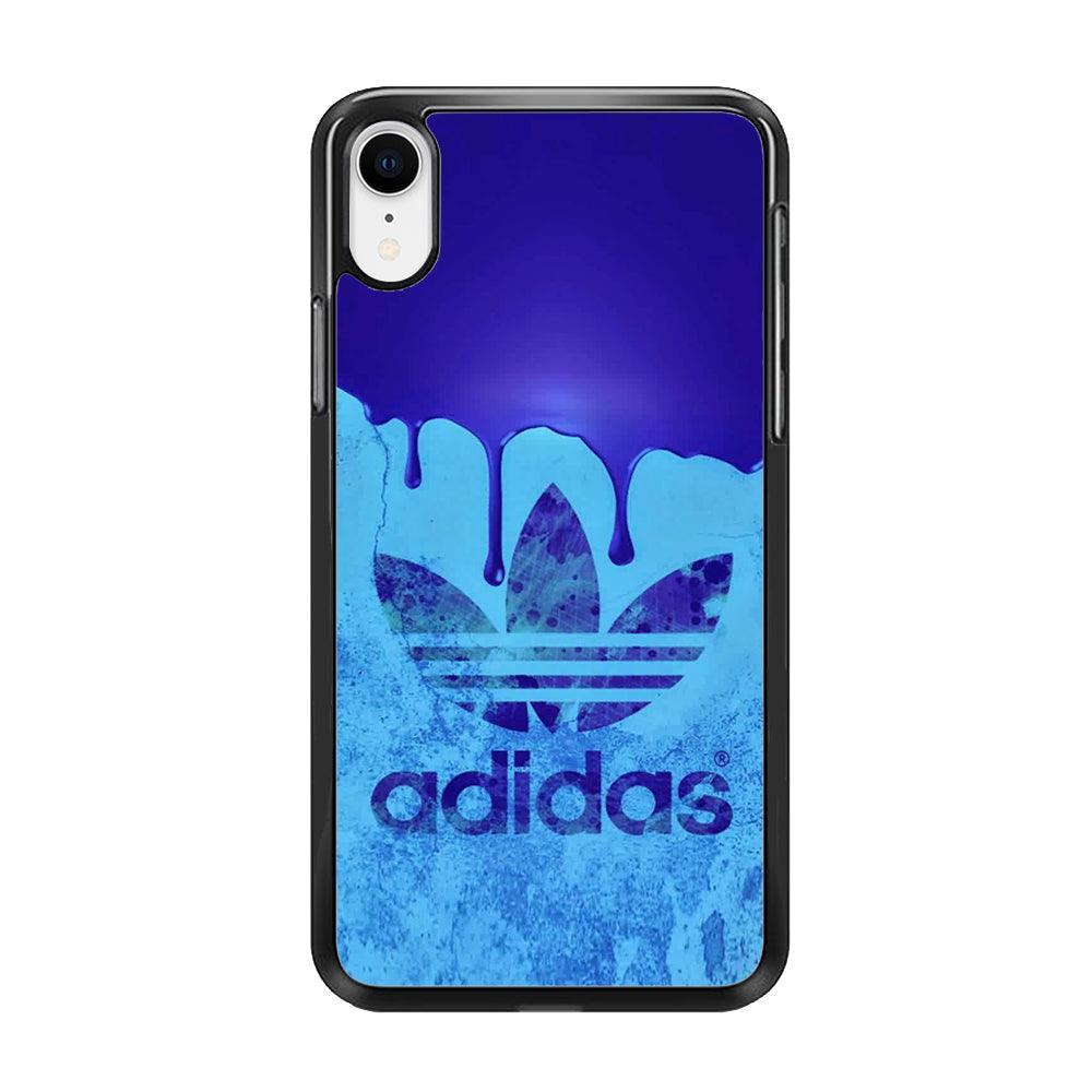 Adidas Slime iPhone XR Case-Rubber Black (2D Case)-Oxvistore