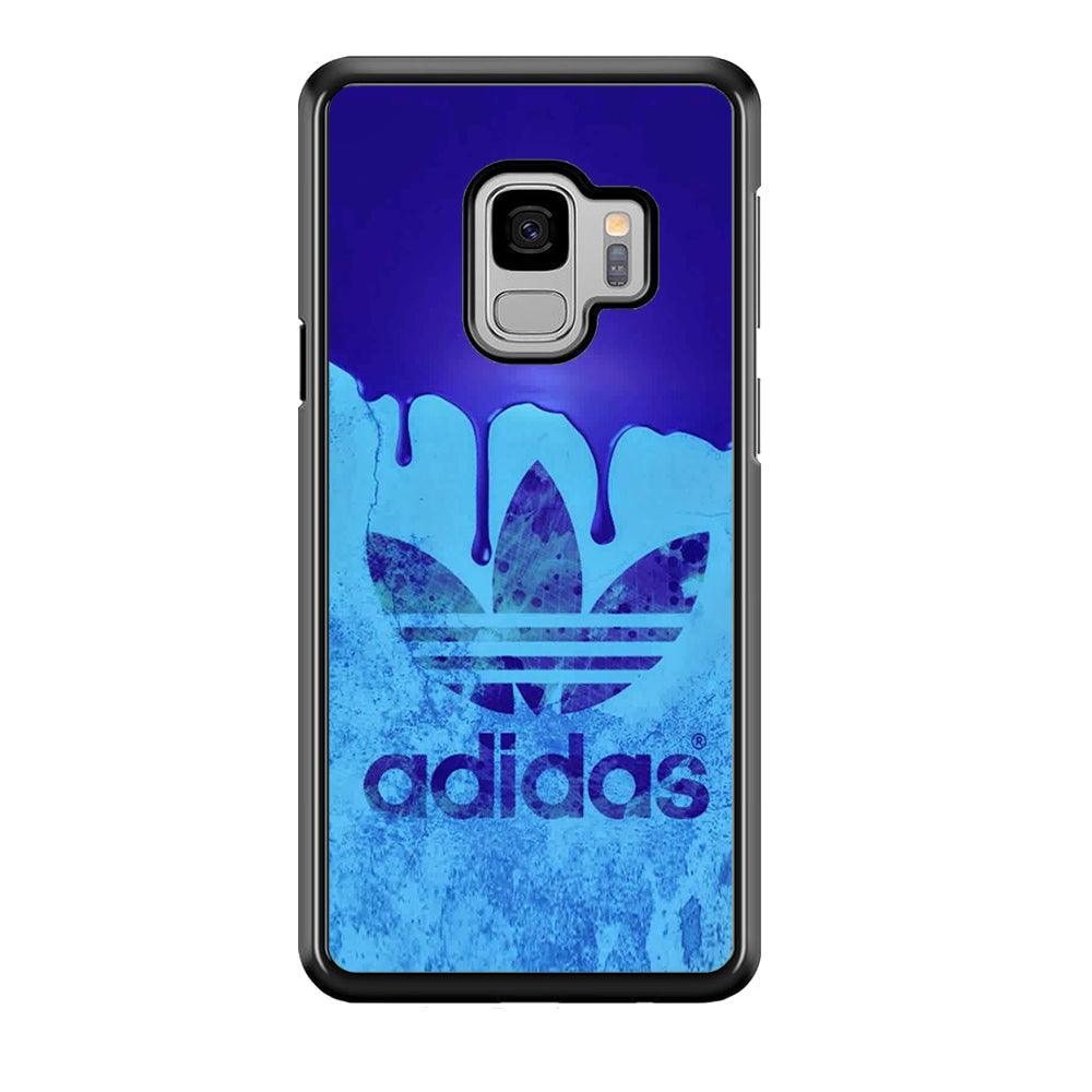 Adidas Slime Samsung Galaxy S9 Case-Rubber Black (2D Case)-Oxvistore