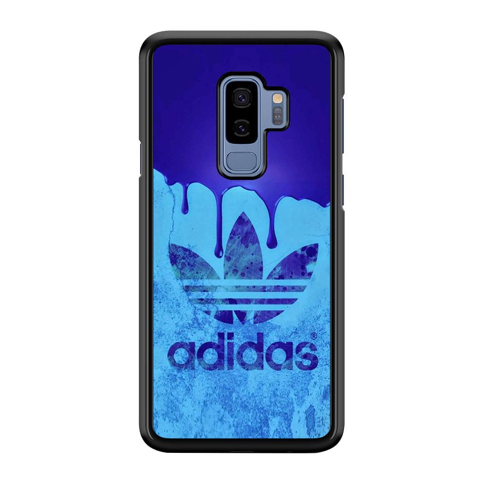 Adidas Slime Samsung Galaxy S9 Plus Case-Rubber Black (2D Case)-Oxvistore