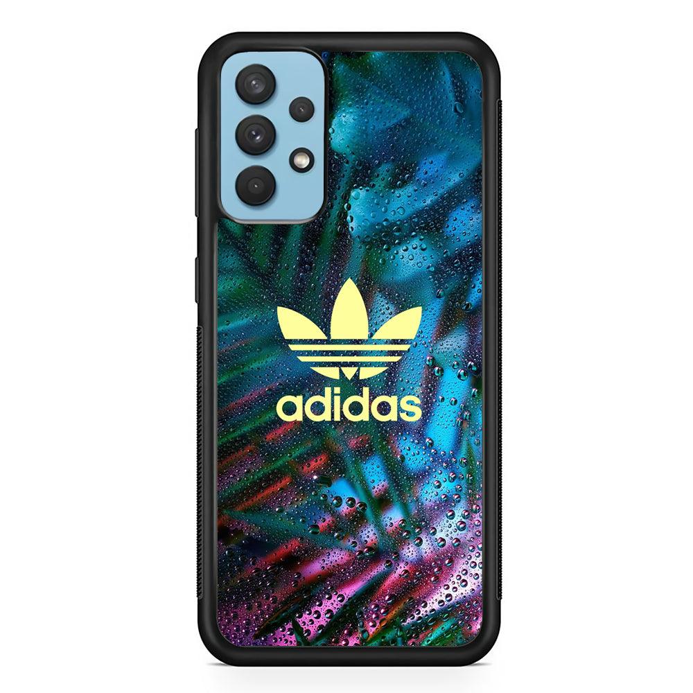 Adidas Softness in Coolness Samsung Galaxy A32 Case-Rubber Black (2D Case)-Oxvistore