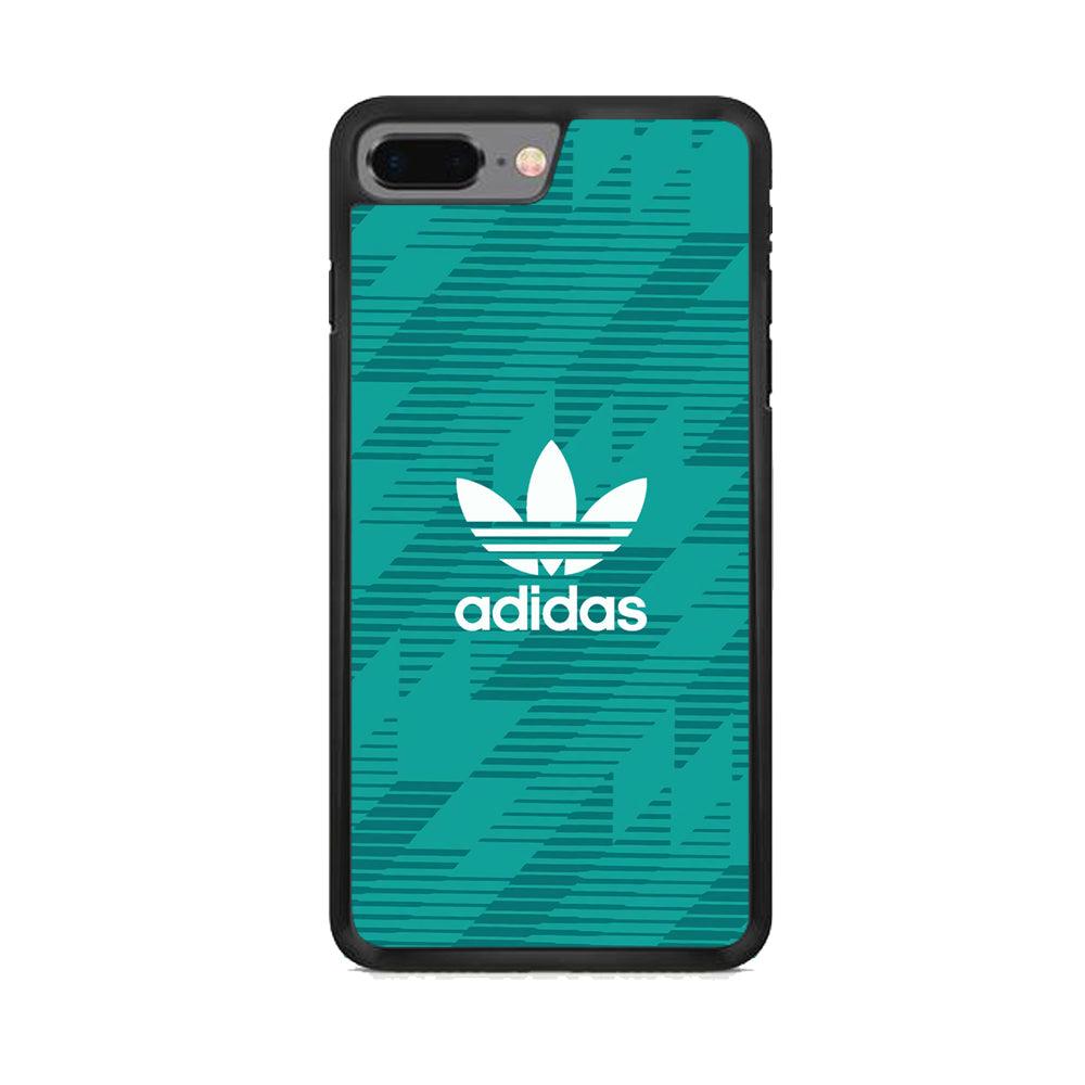 Adidas Tosca Jersey iPhone 7 Plus Case-Rubber Black (2D Case)-Oxvistore