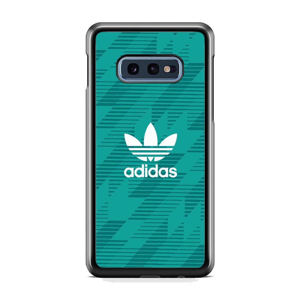Adidas Tosca Jersey Samsung Galaxy S10E Case-Rubber Black (2D Case)-Oxvistore