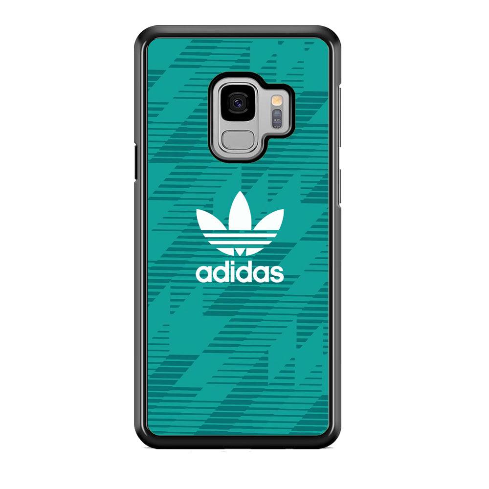 Adidas Tosca Jersey Samsung Galaxy S9 Case-Rubber Black (2D Case)-Oxvistore