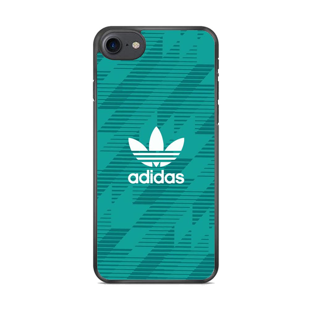 Adidas Tosca Jersey iPhone 8 Case-Rubber Black (2D Case)-Oxvistore