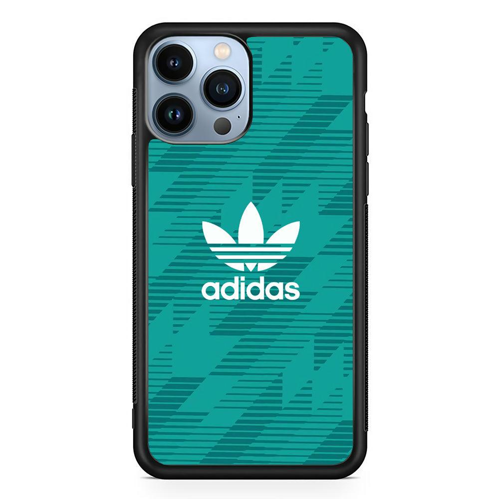 Adidas Tosca Jersey iPhone 13 Pro Case-Rubber Black (2D Case)-Oxvistore