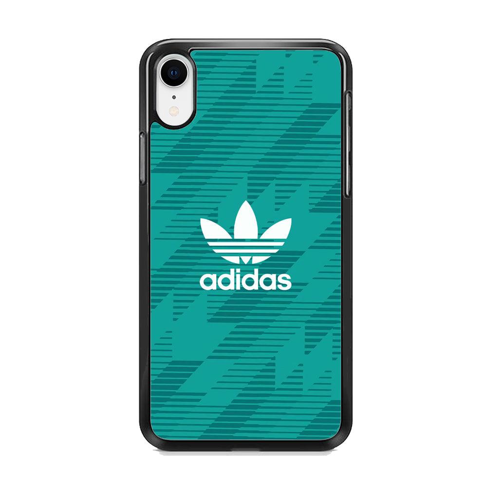 Adidas Tosca Jersey iPhone XR Case-Rubber Black (2D Case)-Oxvistore
