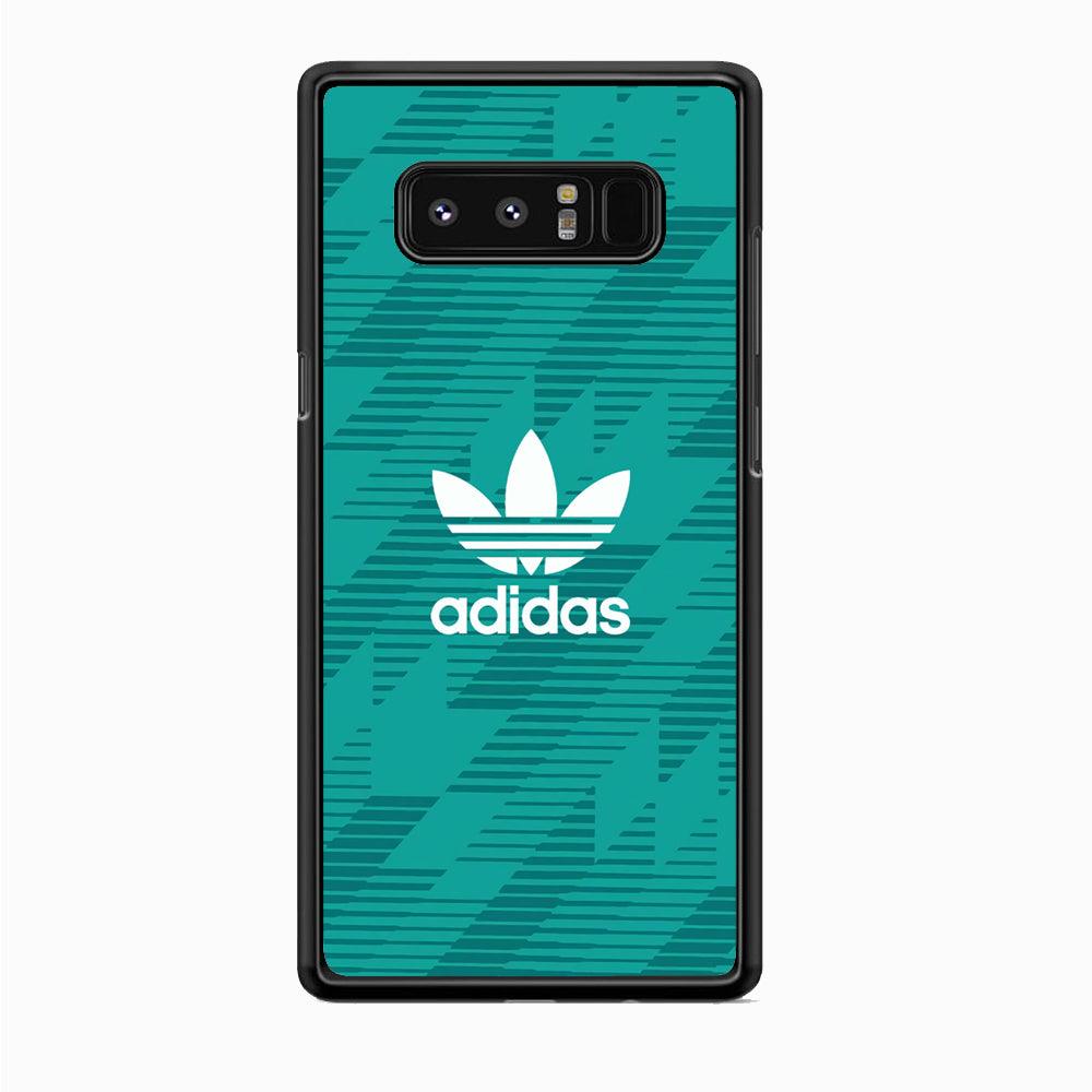 Adidas Tosca Jersey Samsung Galaxy Note 8 Case-Rubber Black (2D Case)-Oxvistore