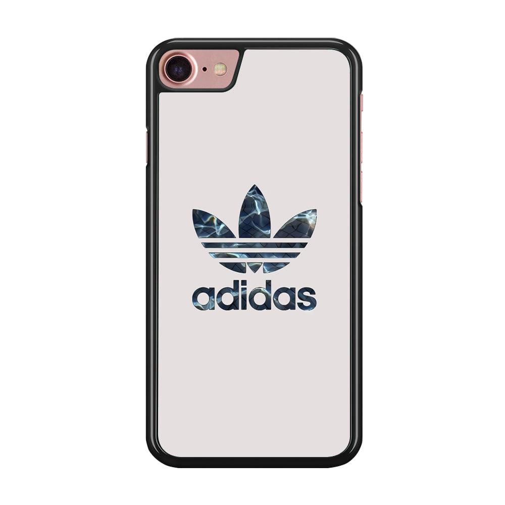 Adidas Water Base iPhone 7 Case-Rubber Black (2D Case)-Oxvistore